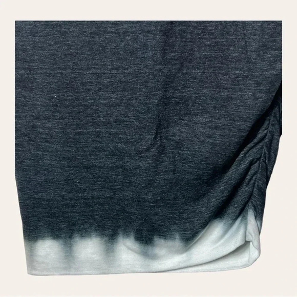 1103. PAM & GELA MINI‎ SKIRT TIE DYE BLACK/WHITE IN COLOR SIZE P - Picture 4 of 9